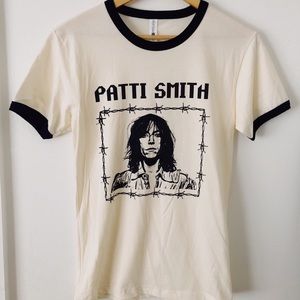 Patti Smith Ringer Tee